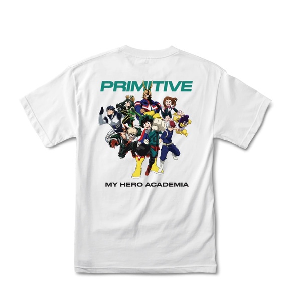 Primitive Other - Primitive x My Hero Academy Collab t shirt NWT size large
